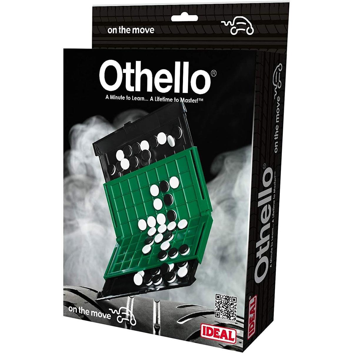 John Adams Othello On The Move Travel Board Game Foldable Plastic Strategy Game 2 Players Ages 7+ Multicolor - Image 3