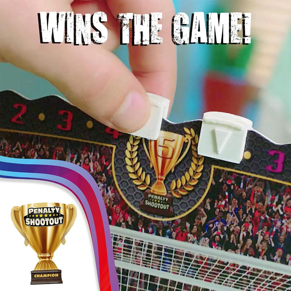 John Adams Penalty Shootout Football Game Flicking Tabletop Game Fold-Out 60cm Stadium 2 Players Ages 6+ - Image 5