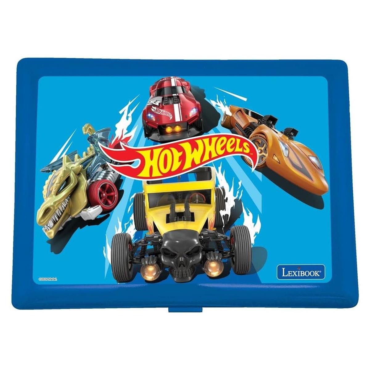 Lexibook Hot Wheels Educational Laptop for Kids Bilingual English/French 124 Activities Mouse Orange & Black Age 5+ - Image 7