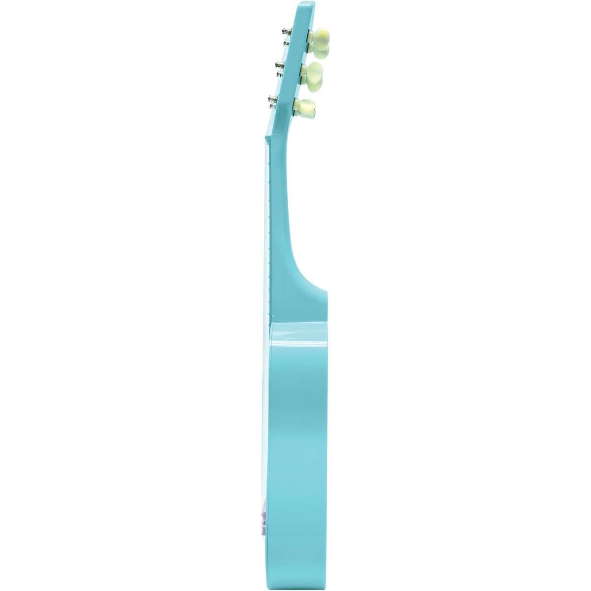 Lexibook Disney Moana My First Guitar for Children 53 cm 6 Nylon Strings Pink/Blue - Image 7