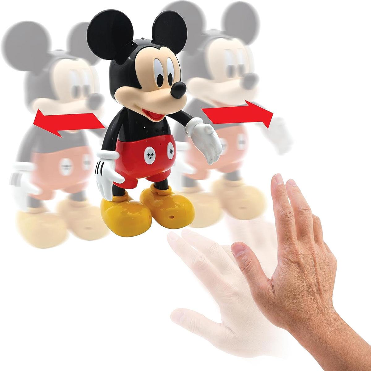 Lexibook Disney Mickey Educational Robot Bilingual English/French Programmable 180+ Quizzes Black/Red - Image 6
