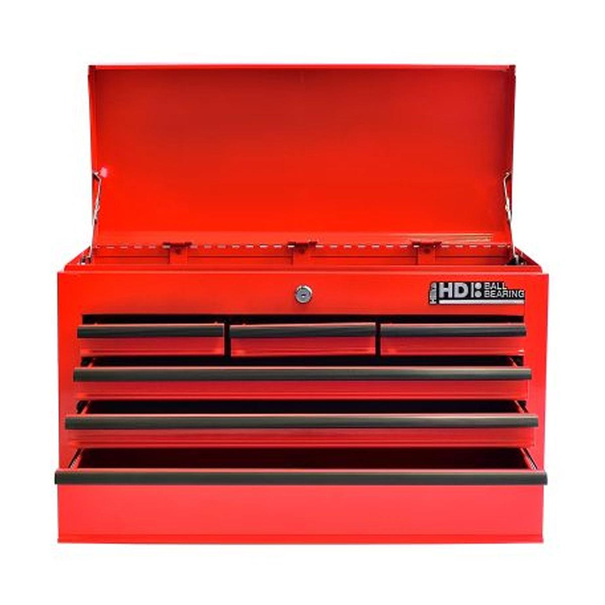 Hilka Heavy Duty 6 Drawer Tool Chest All Steel Construction Ball Bearing Slides Key Lock Industrial Powder Coated Finish - Image 3