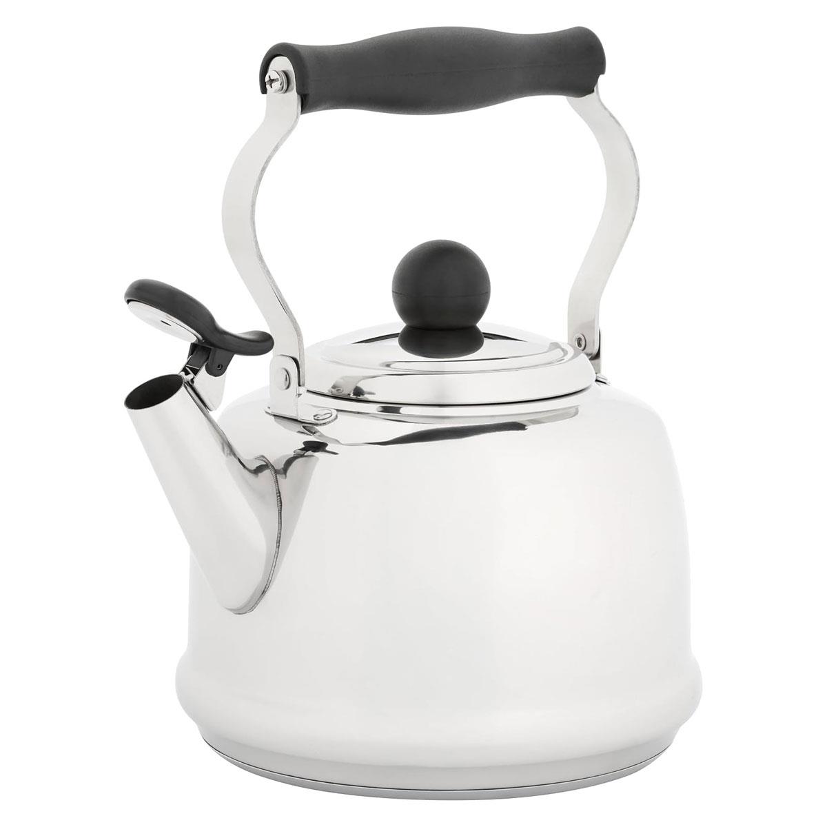 Judge 1.9L Stovetop Kettle Stainless Steel Whistling Kettle Heat Resistant Handle Non-Drip Spout All Hob Types - Image 5