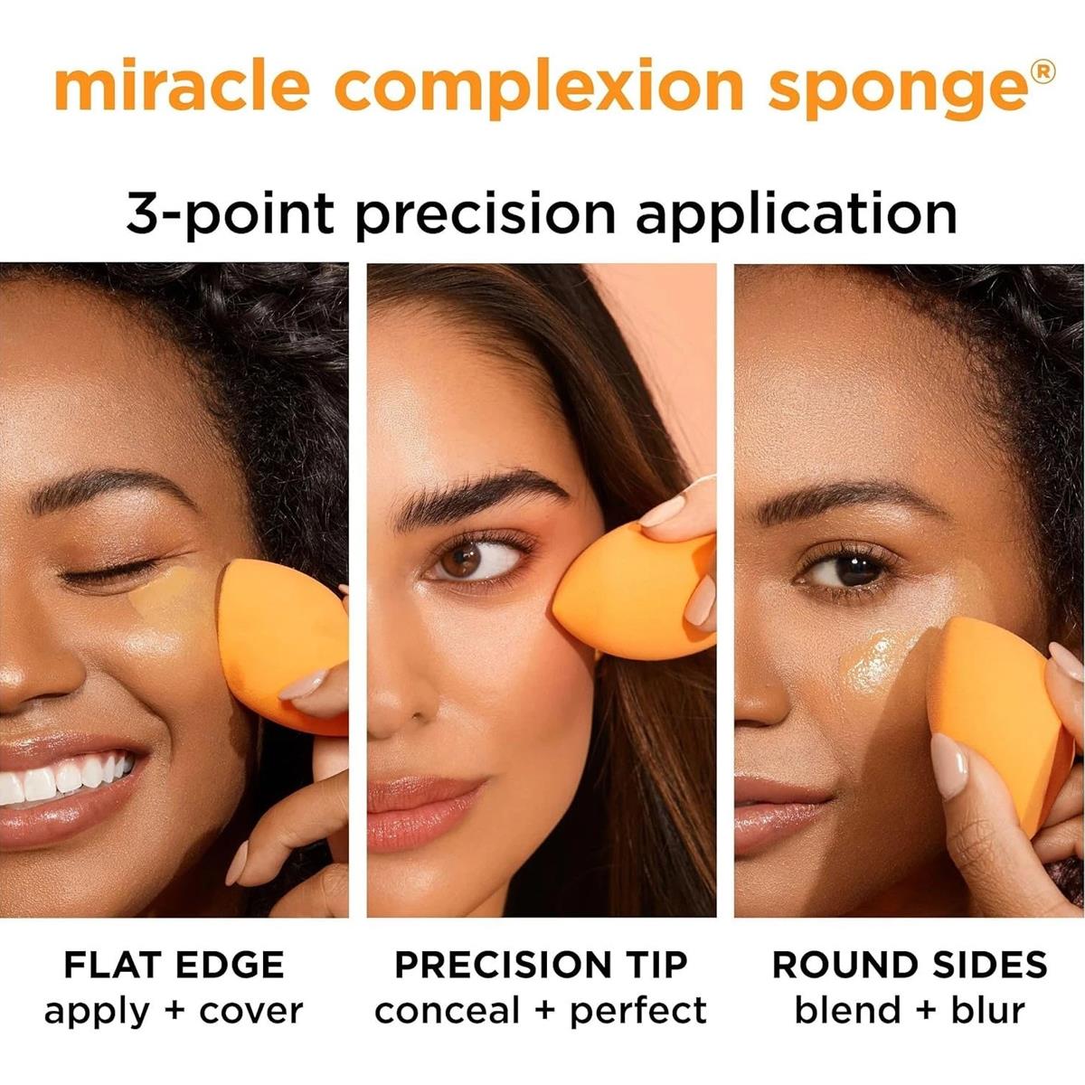 Real Techniques Everyday Essentials 5 Piece Makeup Brush And Sponge Set With Synthetic Brushes For Foundation Blush Powder And Eyeshadow - Image 3
