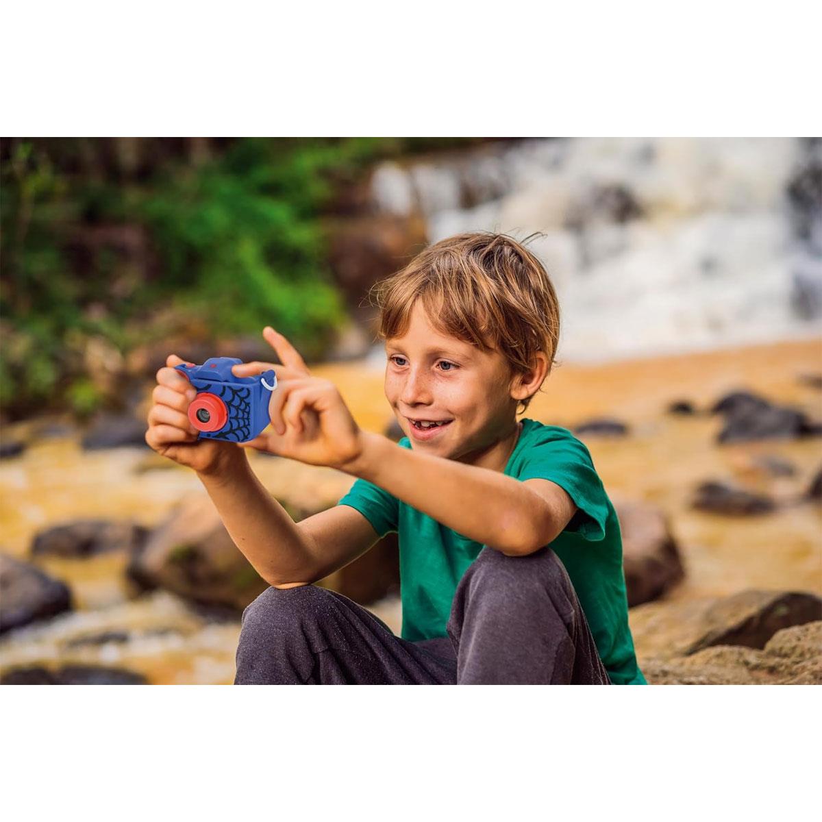 Lexibook Spider-Man 4-in-1 Kids Digital Camera 1MP with 2-Inch Screen 8GB SD Card MP3 Games Red & Blue - Image 4