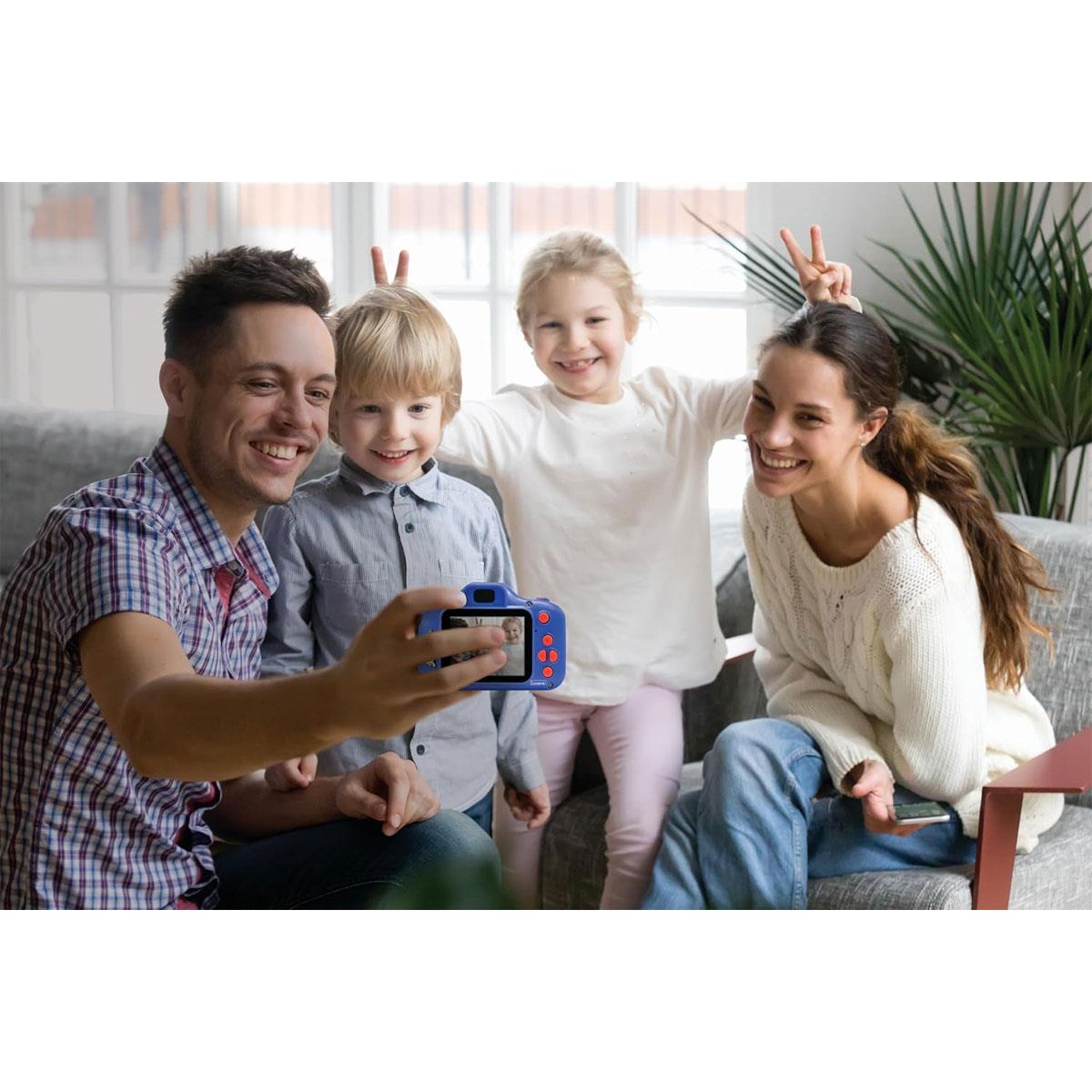 Lexibook Spider-Man 4-in-1 Kids Digital Camera 1MP with 2-Inch Screen 8GB SD Card MP3 Games Red & Blue - Image 6