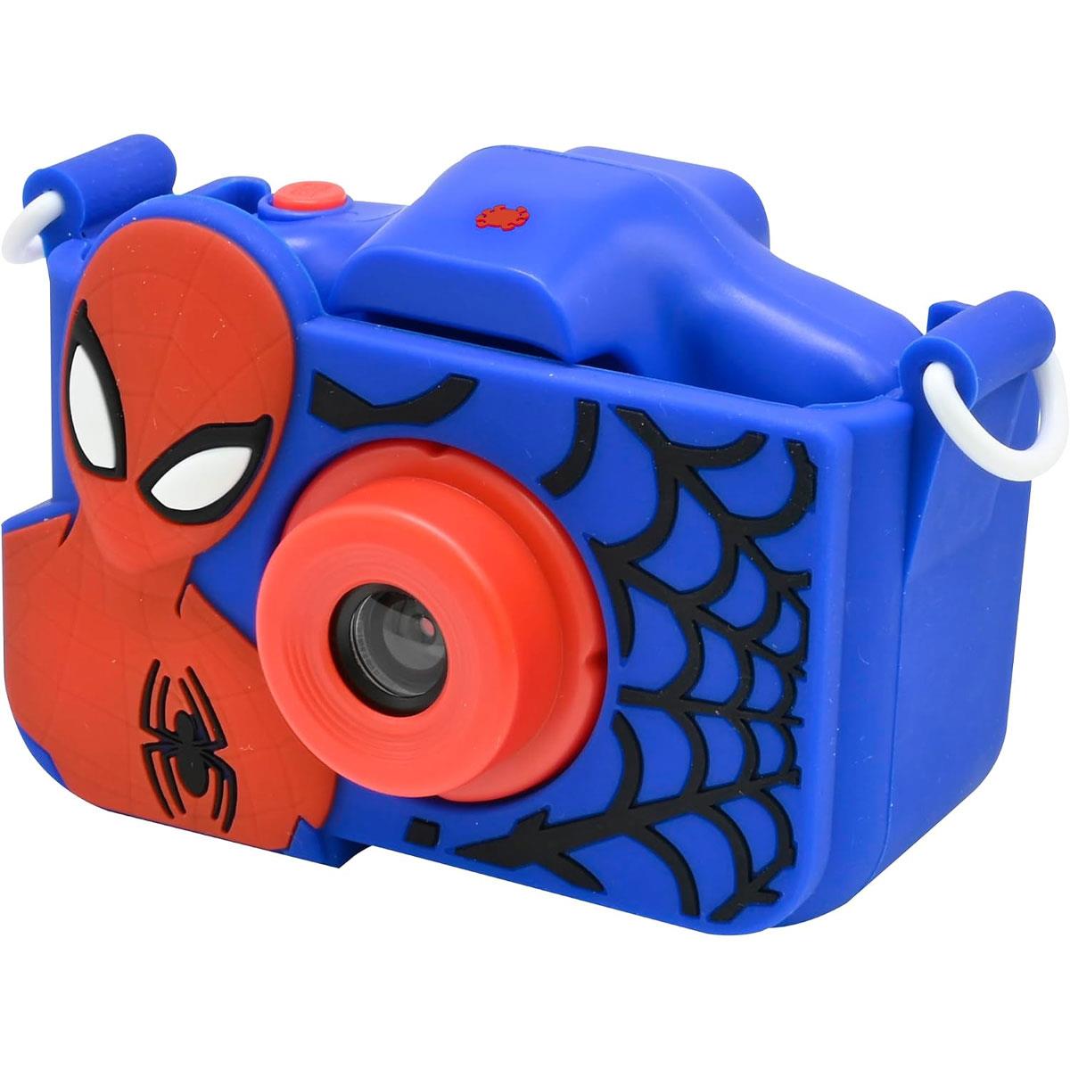 Lexibook Spider-Man 4-in-1 Kids Digital Camera 1MP with 2-Inch Screen 8GB SD Card MP3 Games Red & Blue - Image 7