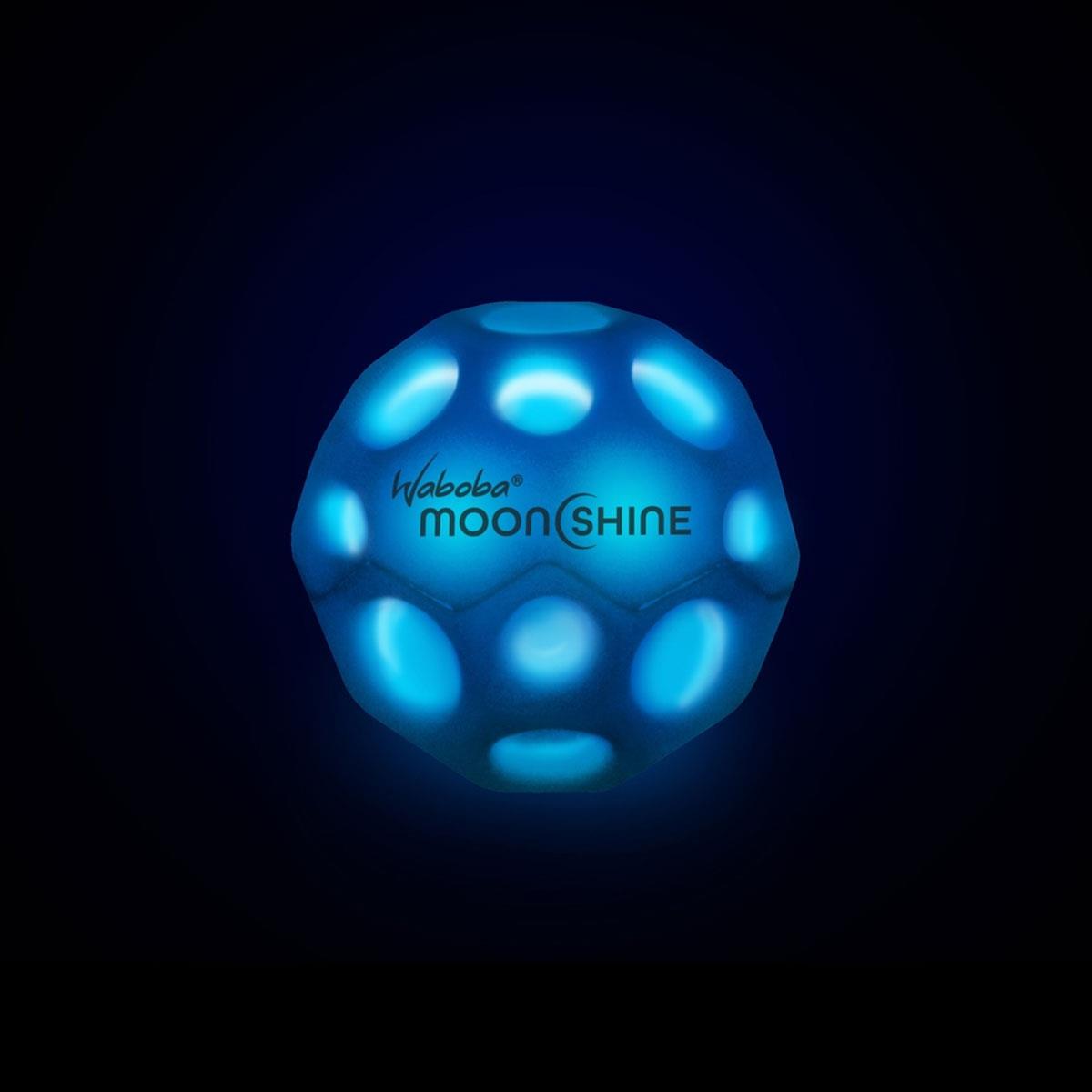 Waboba Moon Shine Light Up Bouncy Ball Assorted Colour LED Strobe Hyper Bouncy Outdoor Toy - Image 5