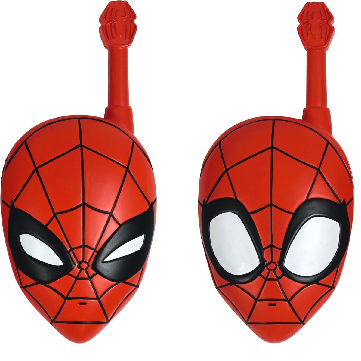 Lexibook Spider-Man 3D Walkie-Talkies 500m Range 2 Channels Red 2 Pack - Image 3