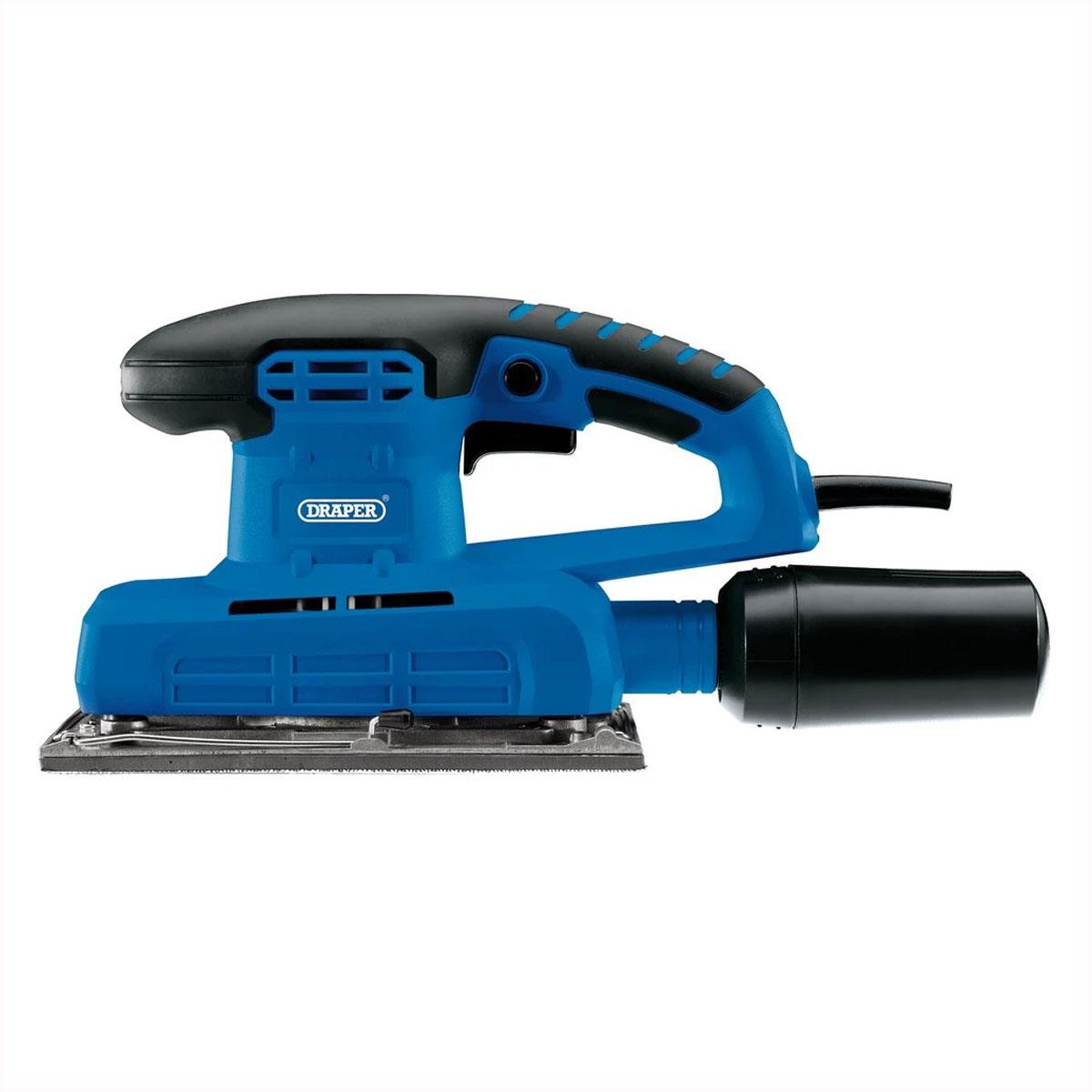 Draper 300W 1/2 Sheet Sander 11000rpm Variable Speed 225 x 115mm Pad Dust Extraction 240V - Image 2