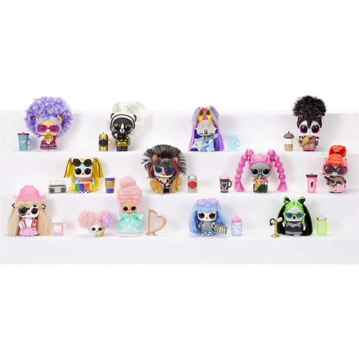 LOL Surprise! Remix Pets Collectible Toy Figure with Real Hair 9 Surprises Accessories & Song Lyrics - Image 6