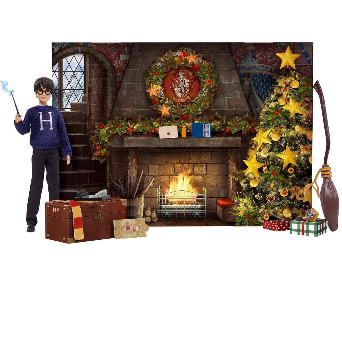 Mattel Harry Potter Gryffindor Advent Calendar with 12-Inch Fashion Doll and 24 Accessories Multicolor - Image 5