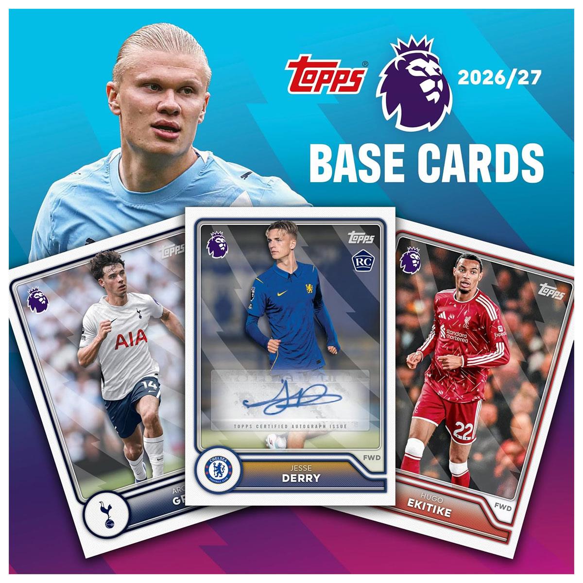 Topps Flagship Premier League 2026/27 Trading Cards Starter Pack Collector Album Binder Set 32 Cards Gold Lion - Image 13