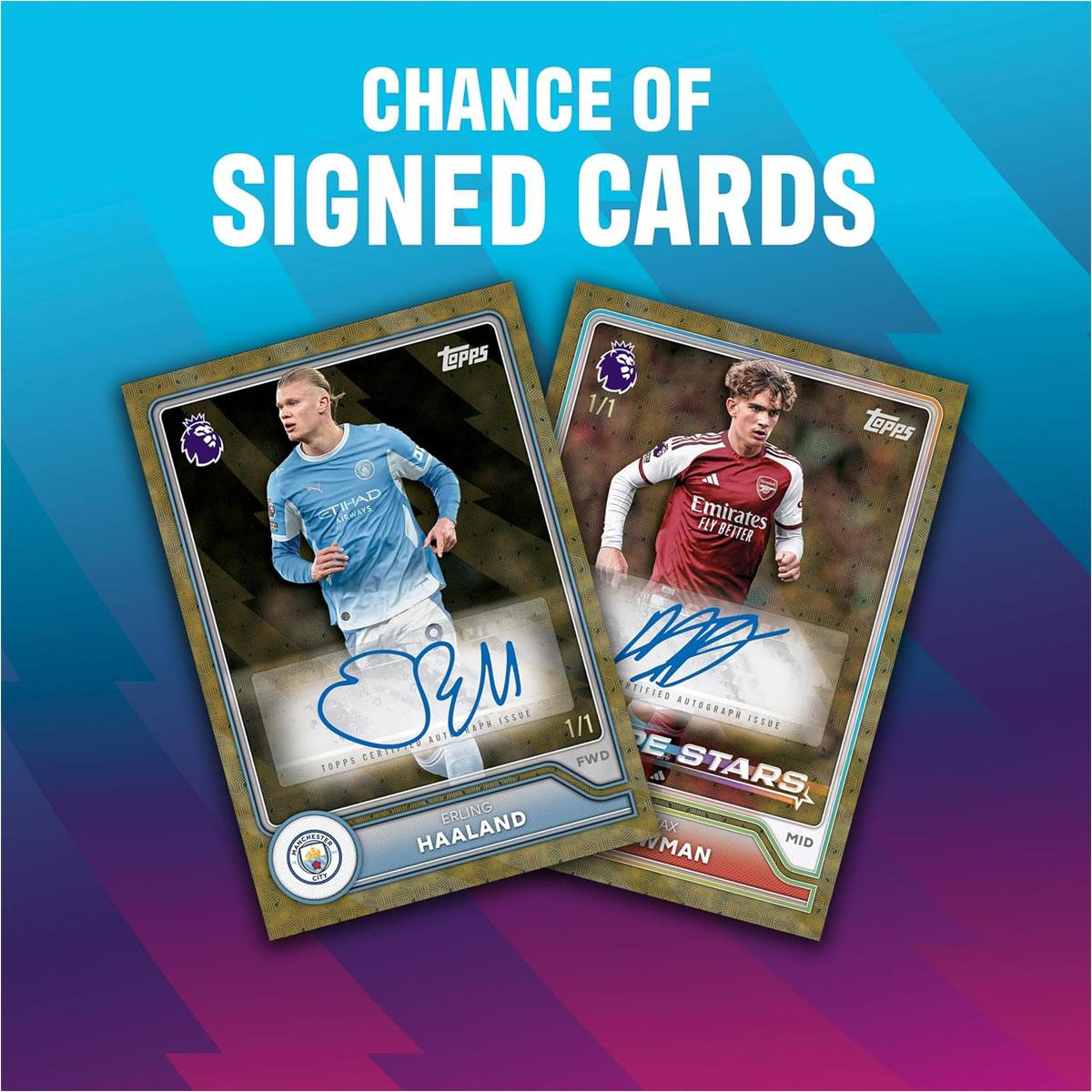 Topps Flagship Premier League 2026/27 Trading Cards Mega Multipack Includes 40 Cards with 2 Purple Voltage Parallels & 1 Vibes Insert - Image 6