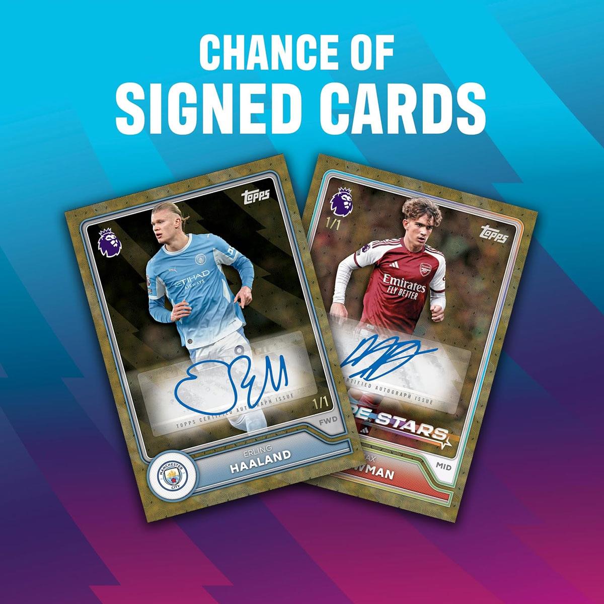 Topps Flagship Premier League 2026/27 Trading Cards Mega Tin 3 40 Cards 2 On Fire 2 Pink Voltage Parallels - Image 6