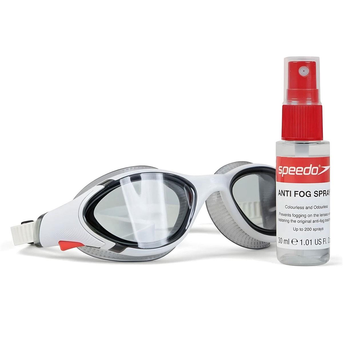 Speedo Anti-Fog Spray for Swim Goggles - 30ml Lens Cleaner Biobased Formula Up to 200 Applications