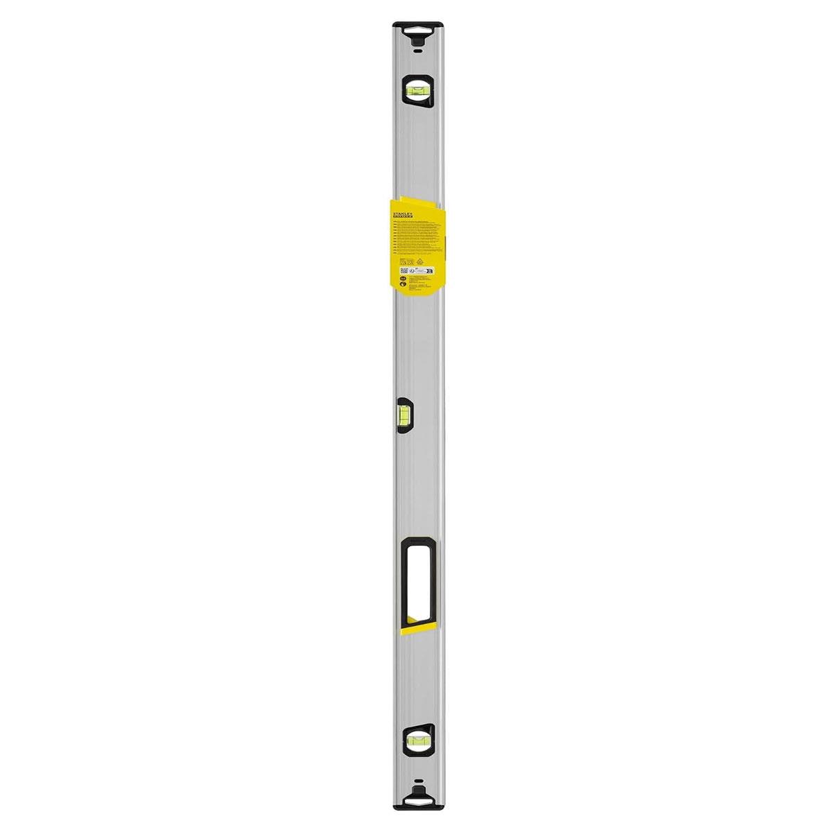 Stanley FATMAX XTREME Box Beam Spirit Level 1200mm - Aluminium 0.5mm/m Accuracy 3 Vials Removable End Caps - Image 15
