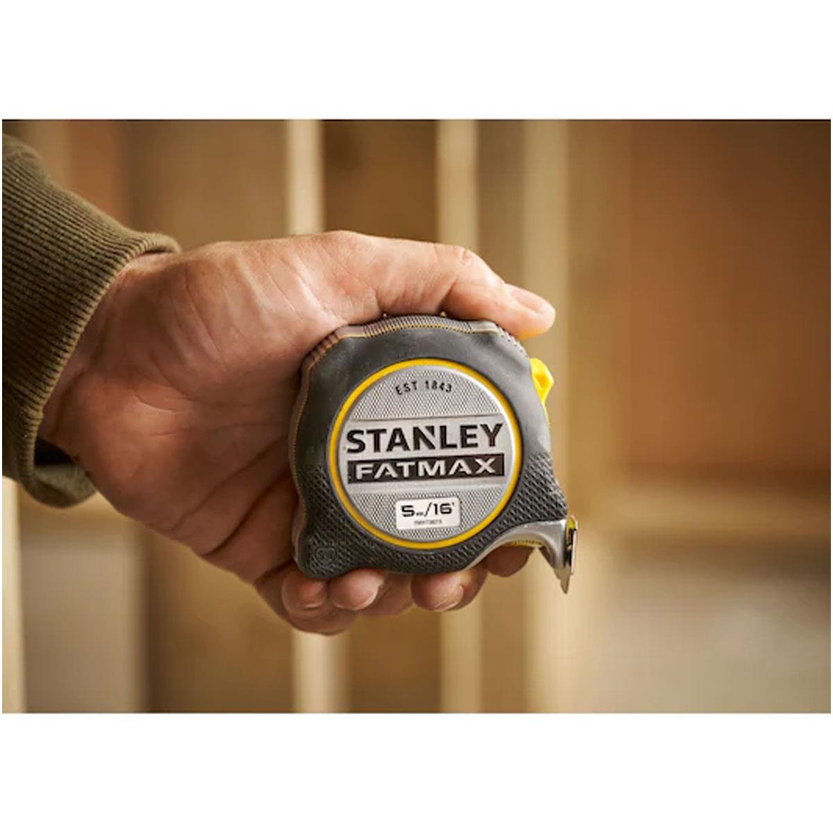 Stanley FATMAX XTREME Tape Measure 5m/16ft - Double-Sided Print Finger Brake Beast Hook BladeArmor Coating - Image 10