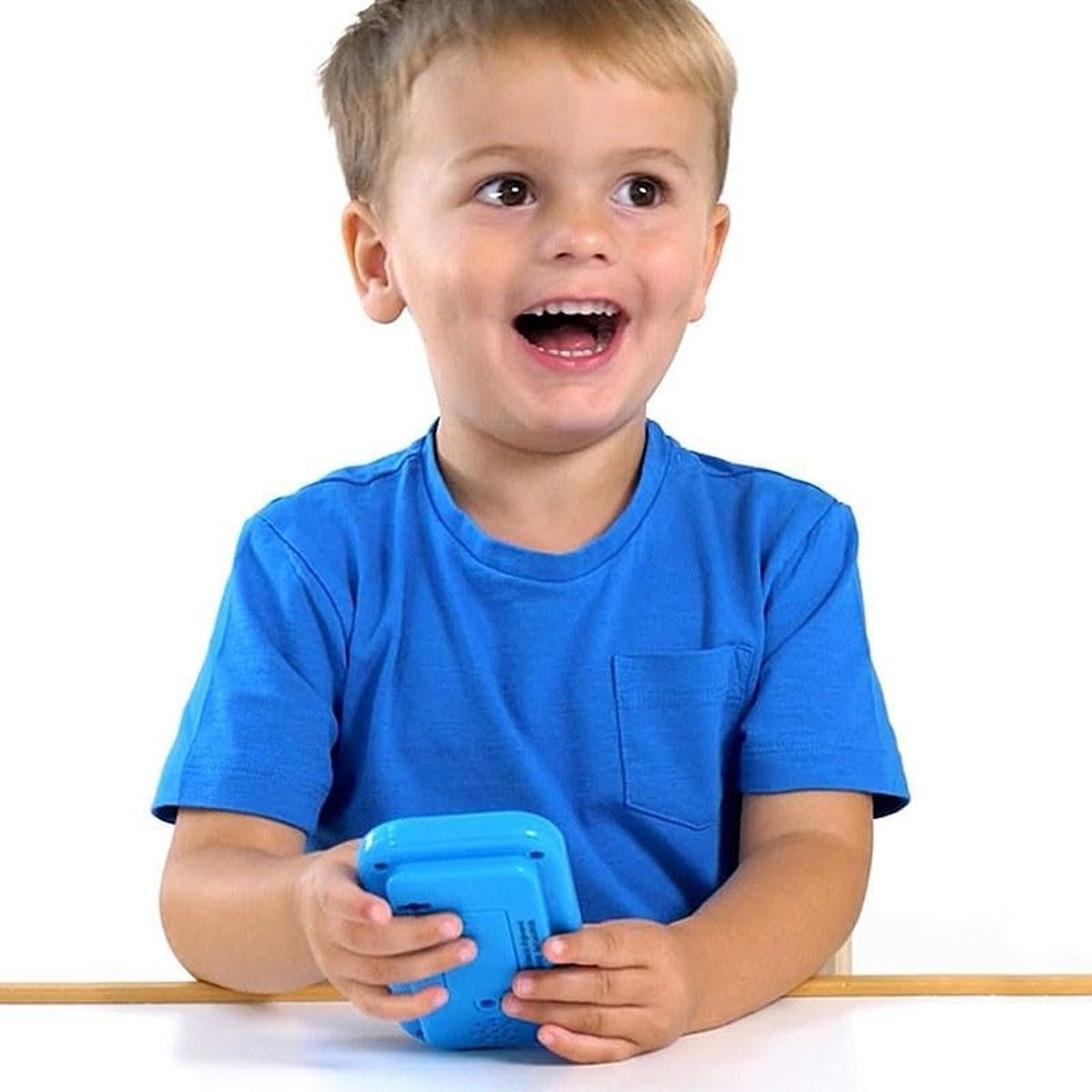 Paw Patrol My First Smart Phone Toy Blue Interactive Learning Phone 4 Activities 2 AAA Batteries Ages 3+ - Image 2