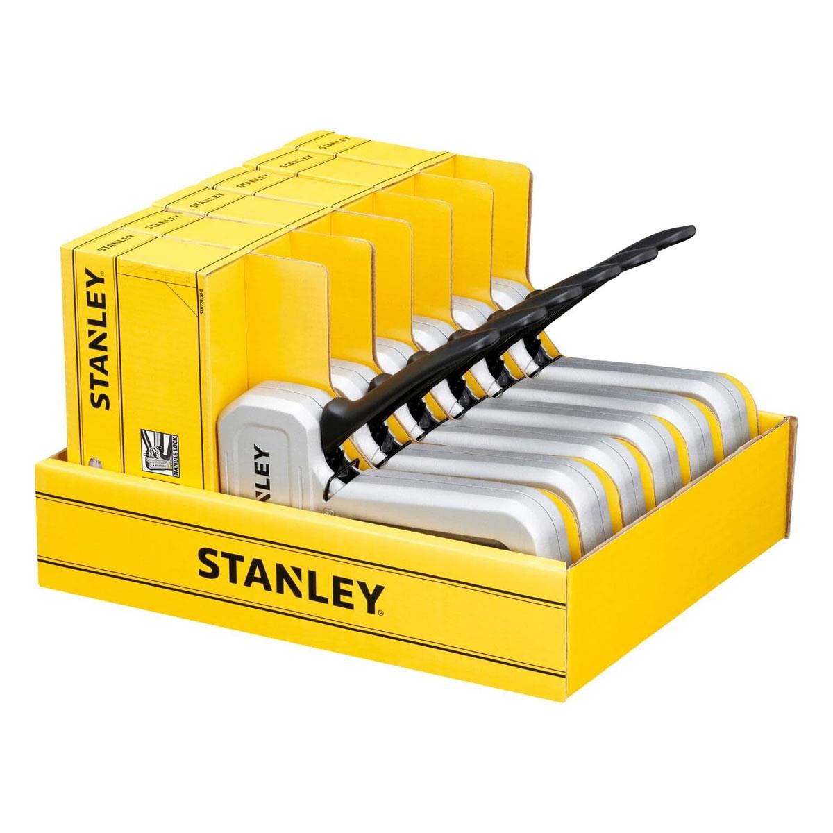 Stanley Heavy Duty Aluminium Staple Gun - Easy Squeeze Anti-Jam Soft Grip Type-G 6-14mm - Image 3