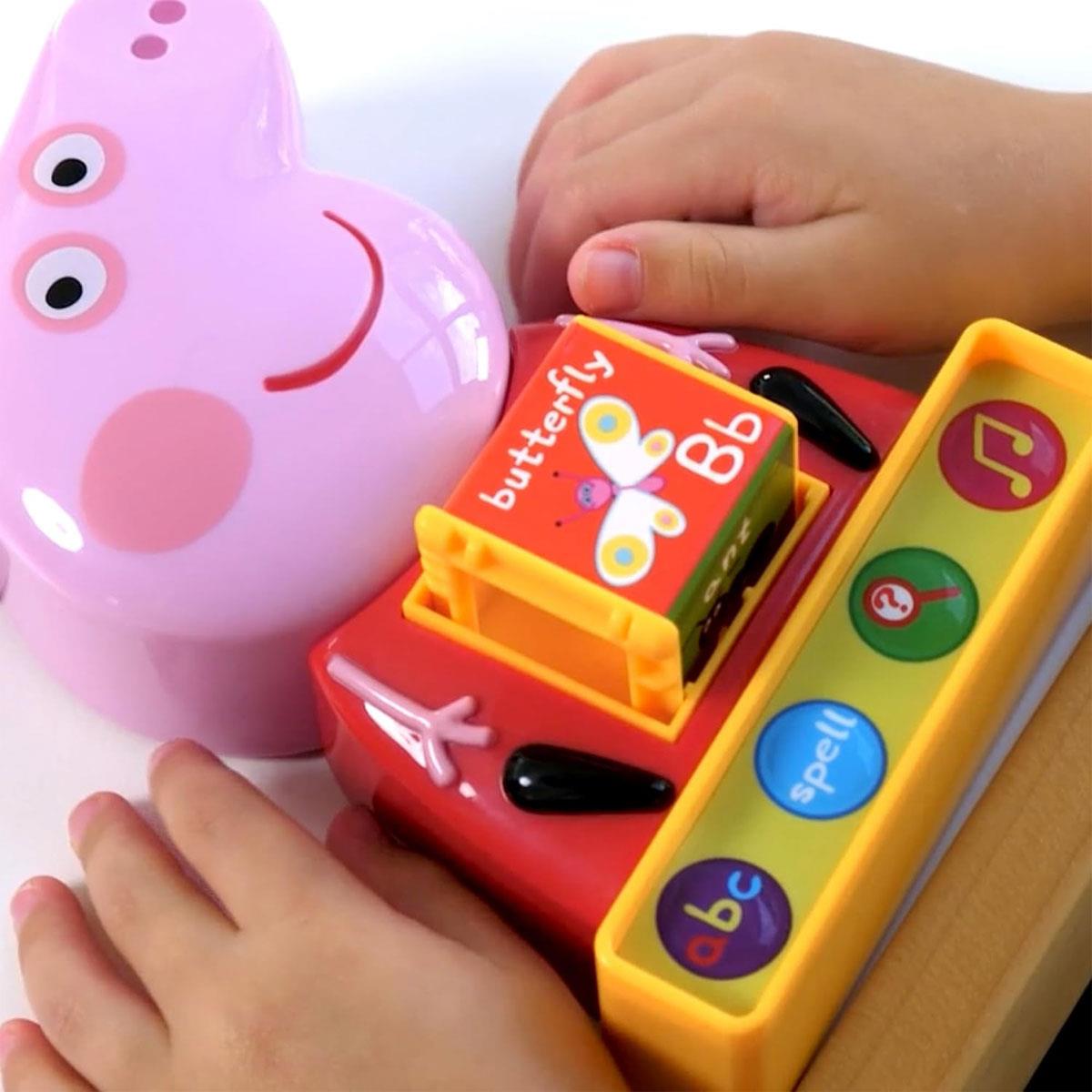 Peppa Pig Phonic Alphabet Toy - Interactive ABC Letter & Number Learning Cubes Multicolor 8-Piece Set Ages 3+ - Image 10