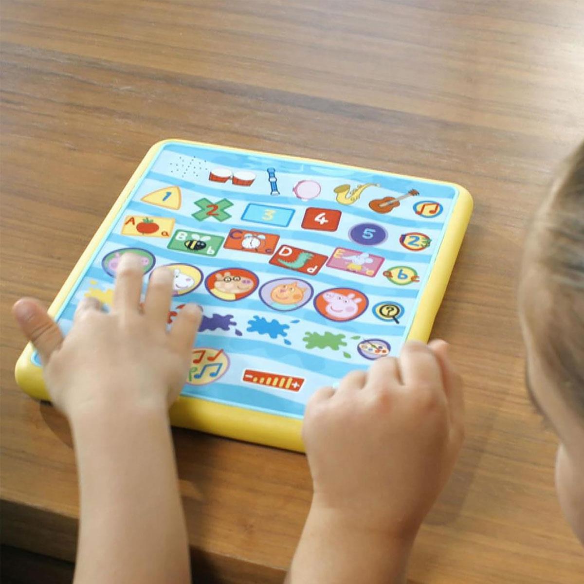 Peppa Pig Smart Tablet Interactive Learning Toy 6 Activities Touch-Sensitive Multicolor 2+ Years - Image 9