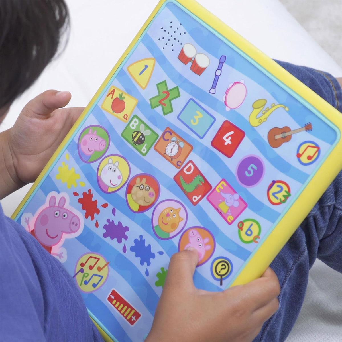 Peppa Pig Smart Tablet Interactive Learning Toy 6 Activities Touch-Sensitive Multicolor 2+ Years - Image 11