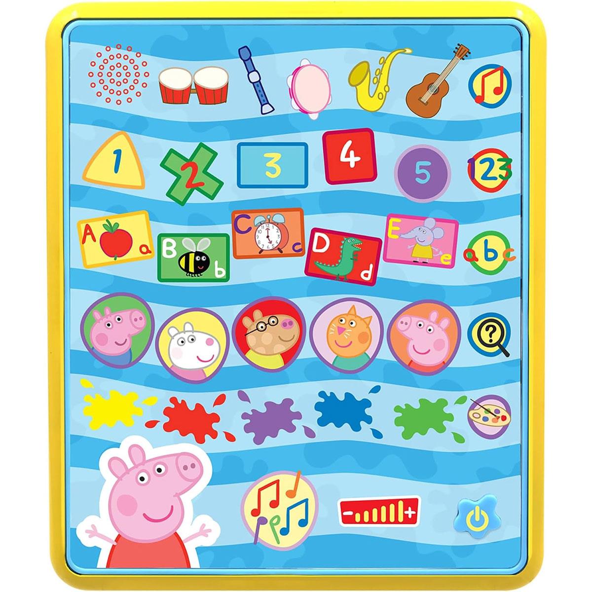 Peppa Pig Smart Tablet Interactive Learning Toy 6 Activities Touch-Sensitive Multicolor 2+ Years - Image 14