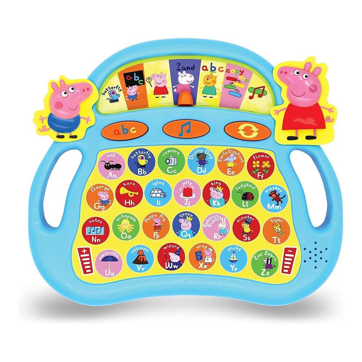 Peppa Pig Alphabet Learning Toy Laugh & Learn Alphaphonics Multicolor 7 Activities 3+ Years