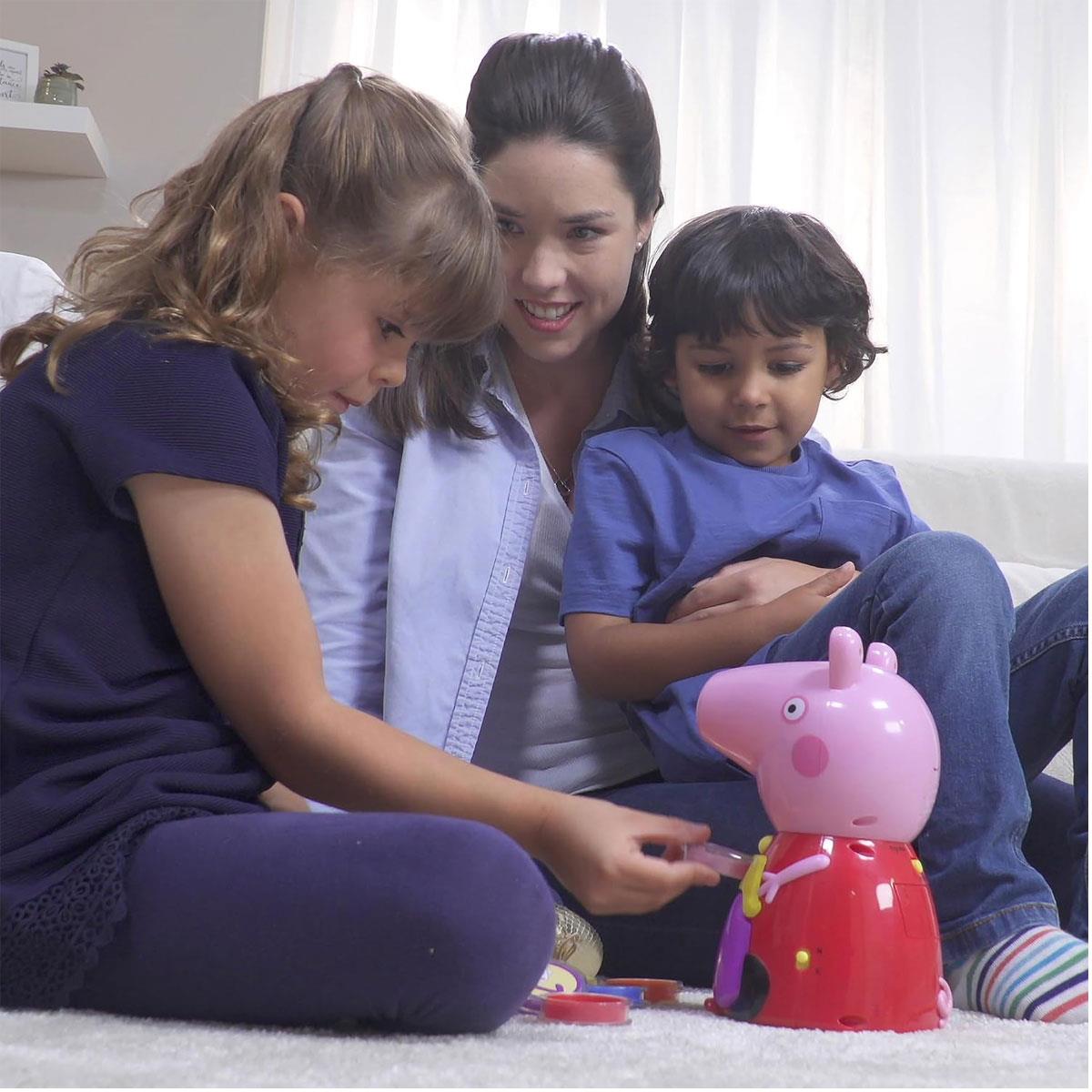 Peppa Pig Count With Peppa Interactive Learning Toy Number & Colour Recognition Counting to 10 10 Coins Multicolor 3+ Years - Image 2
