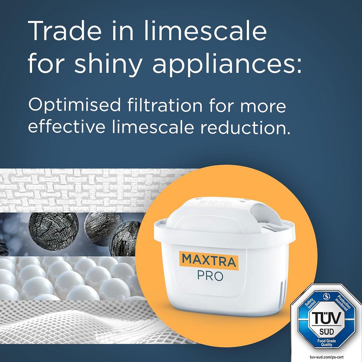 BRITA MAXTRA PRO Limescale Expert Water Filter Cartridges for Jugs 6 Pack 150L Each Limescale Reduction - Image 5
