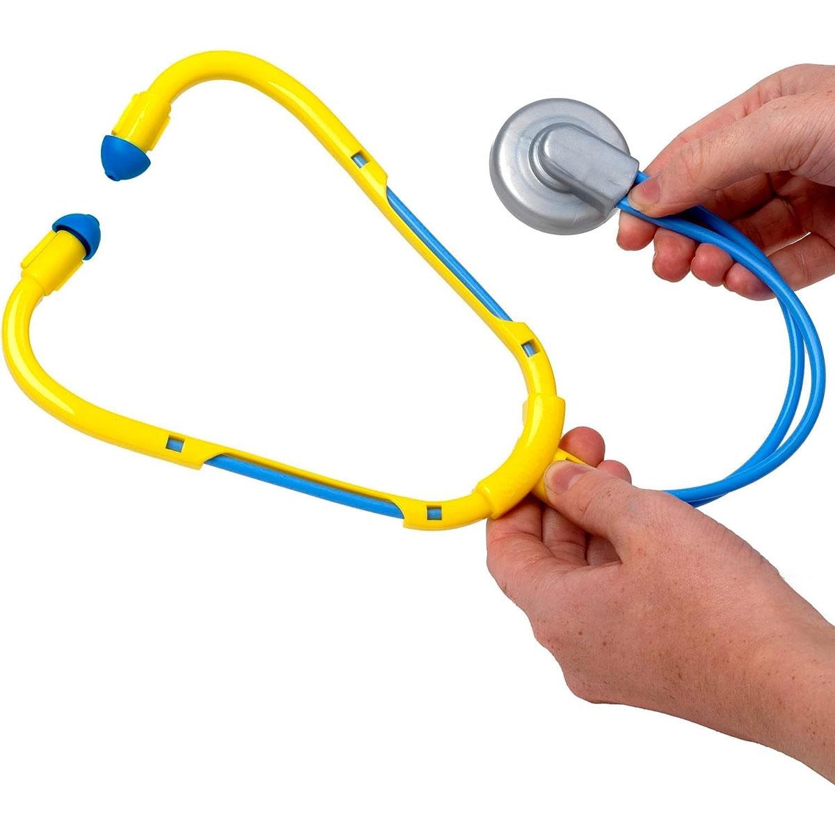 Peterkin Doctor Playset 11-Piece Medical Carry Case Toy Plastic Role Play Kit Multicolor Ages 3+ - Image 4