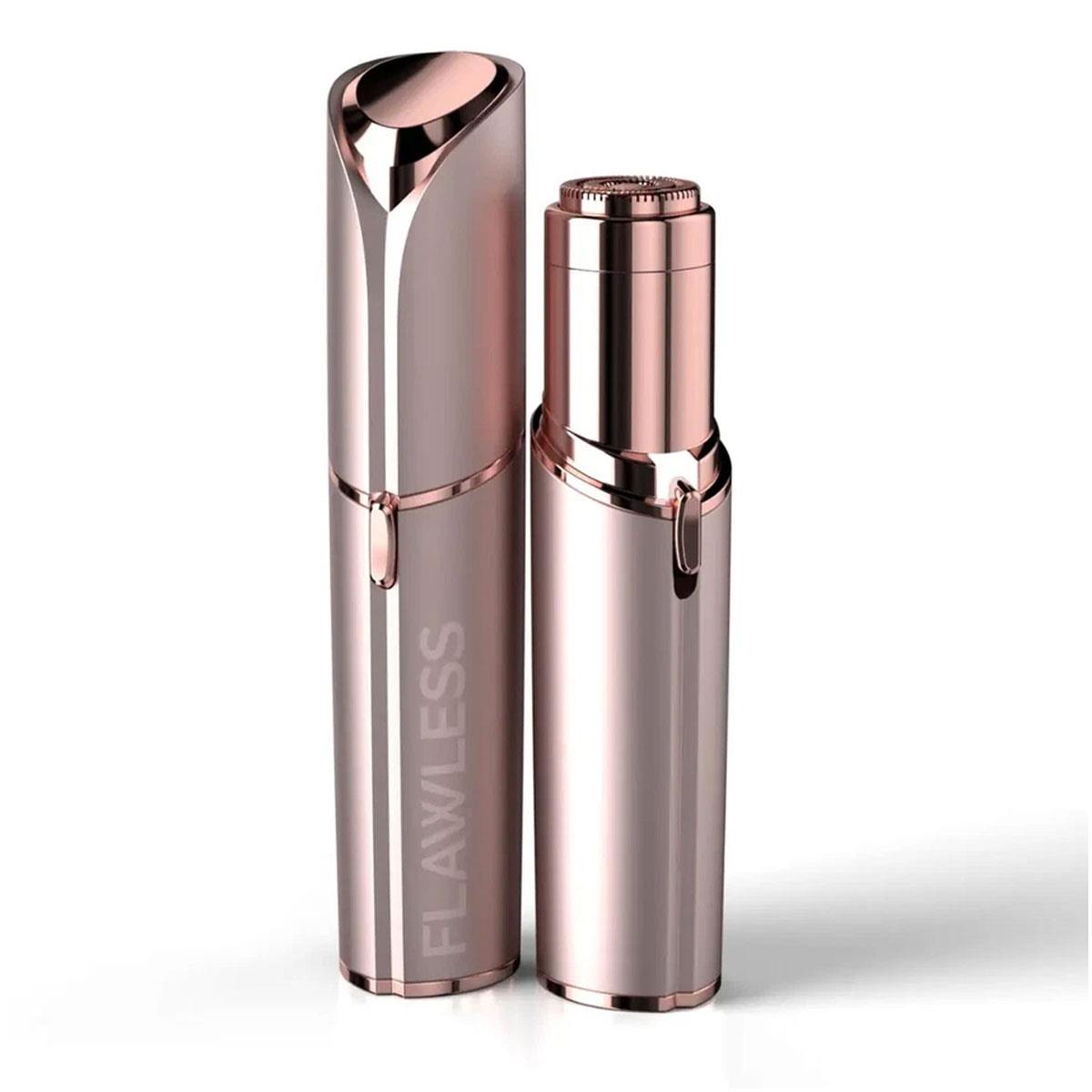 Finishing Touch Flawless Face 3.0 Facial Hair Remover Women Gold 18K Gold-Plated LED Trimmer - Image 2