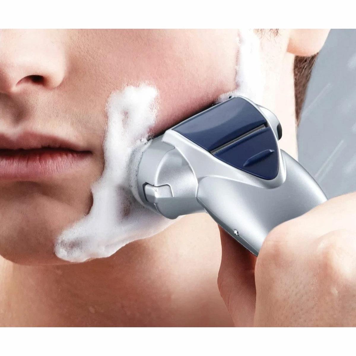 Panasonic Milano 3 Blade Wet & Dry Electric Shaver for Men Cordless Silver with Pop-Up Trimmer - Image 2