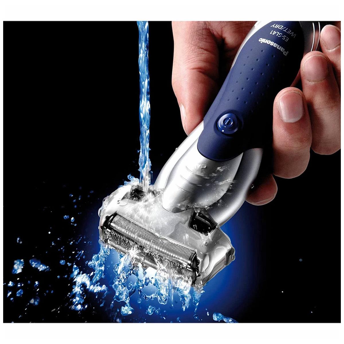Panasonic Milano 3 Blade Wet & Dry Electric Shaver for Men Cordless Silver with Pop-Up Trimmer - Image 5