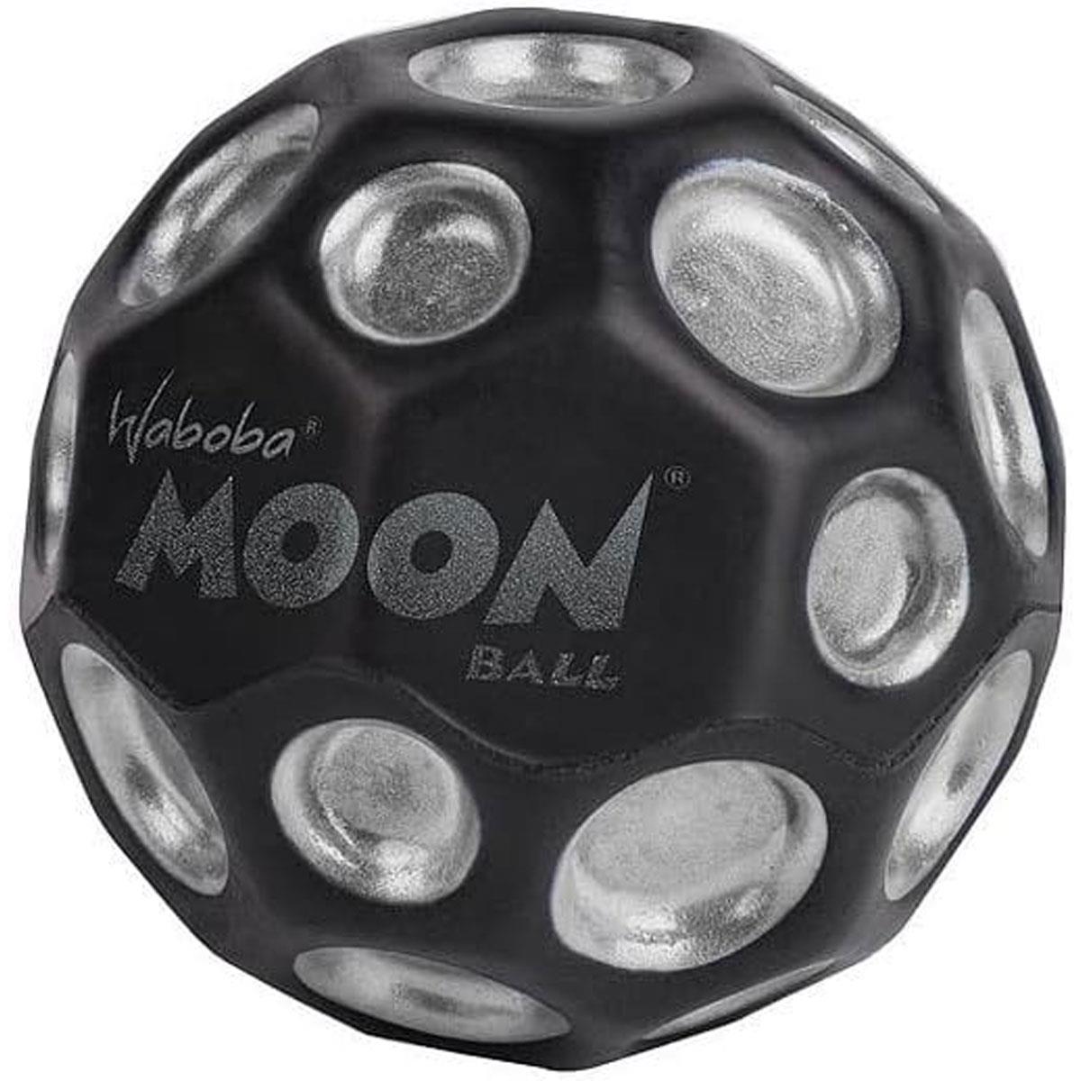 Waboba Hyper Bouncing Moon Ball Dark Side of Moon 63mm Plastic White One Size - Image 5