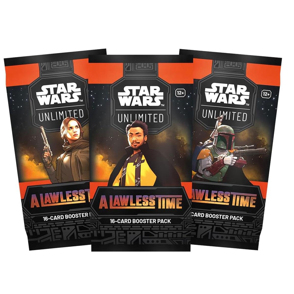 Star Wars Unlimited A Lawless Time Booster Pack 16-Card Trading Card Game Expansion Foil Card Ages 12+