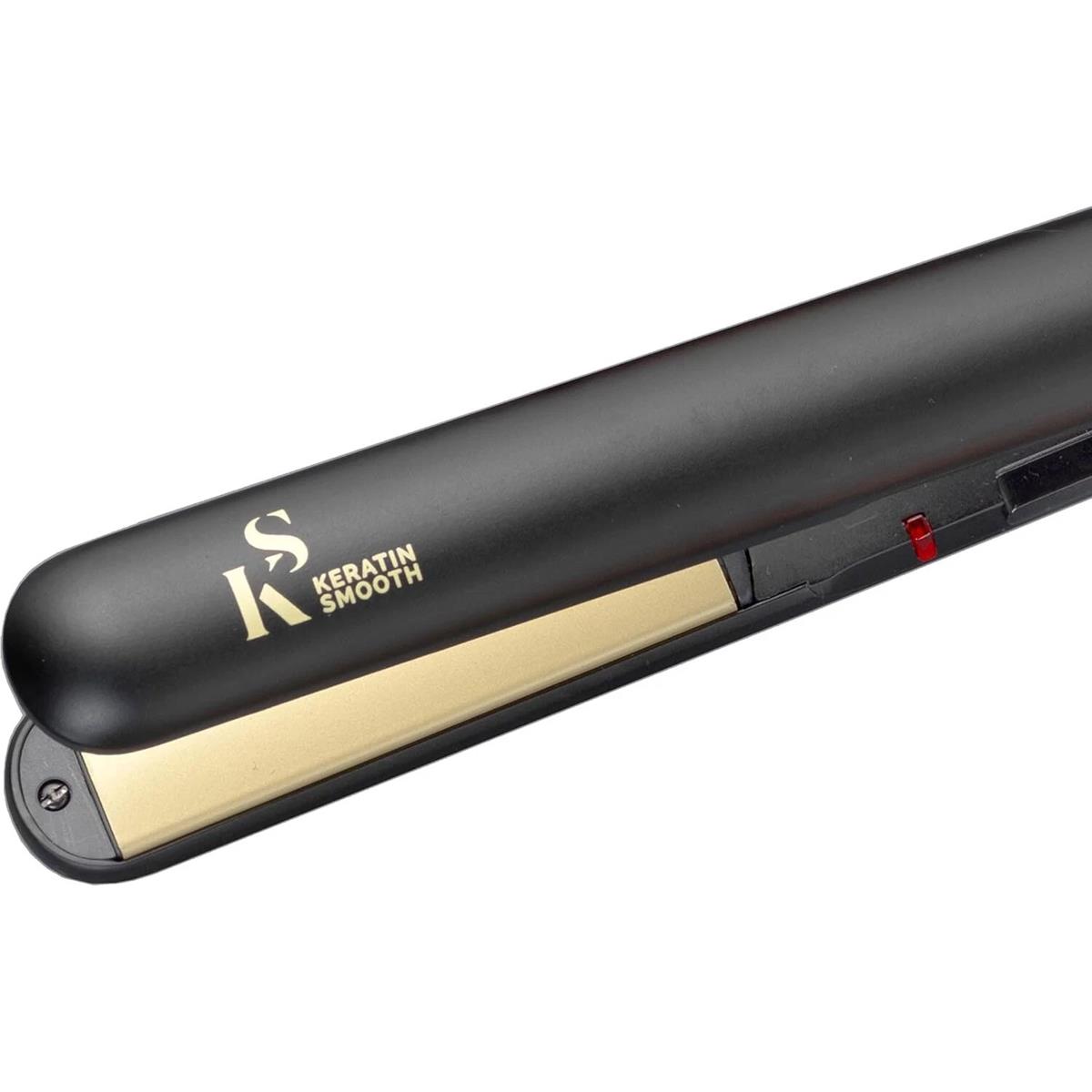 TRESemme Keratin Smooth Control 230 Hair Straightener 1 Inch Ceramic Plates 3 Heat Settings Black - Image 3