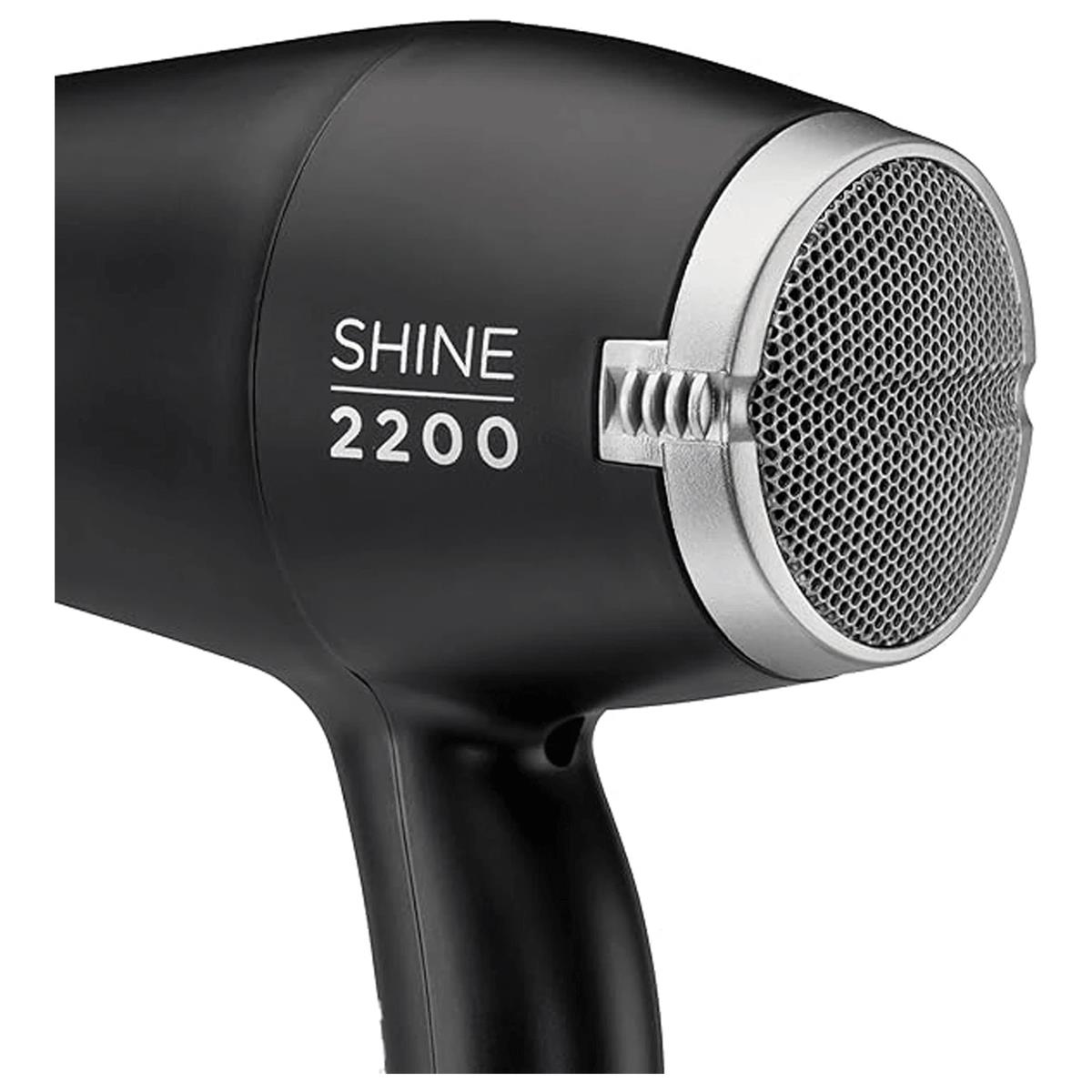TRESemme Smooth And Shine Hair Dryer 2200W Ionic Tourmaline Ceramic 2 Speed Settings Cool Shot Black - Image 4