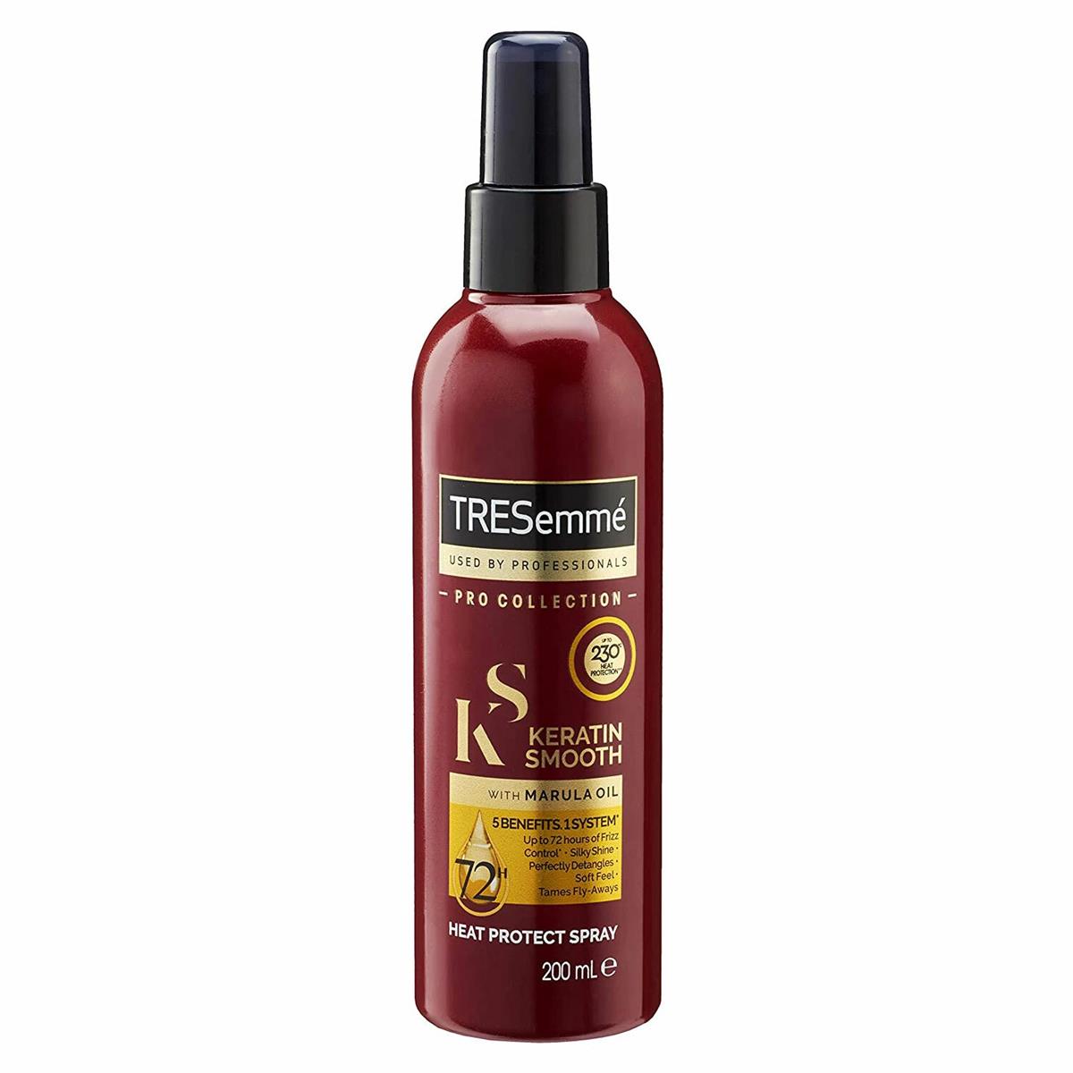 TRESemme Keratin Smooth Volume Hot Air Styler 700W Heat Settings 200ml Spray Set - Image 4