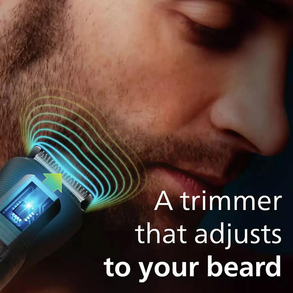 Philips Series 7000 15 In1 Multigroomer Beard Hair And Body Trimmer 26 Length Settings 0.5 - 20mm Brushed Chrome - Image 5