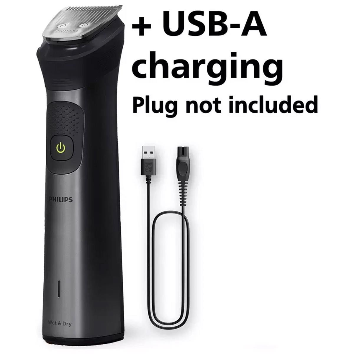 Philips Series 7000 15 In1 Multigroomer Beard Hair And Body Trimmer 26 Length Settings 0.5 - 20mm Brushed Chrome - Image 7