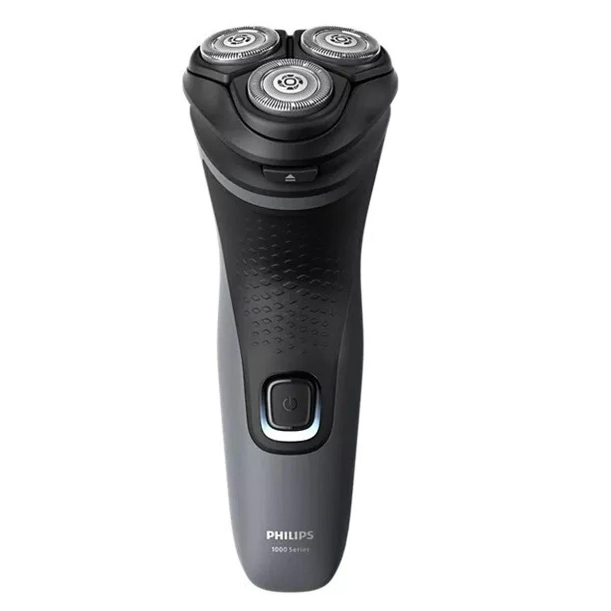 Philips 1000 Series Wet And Dry Electric Shaver 27 Self-Sharpening PowerCut Blades 4D Flex Heads USB Rechargeable Black - Image 2