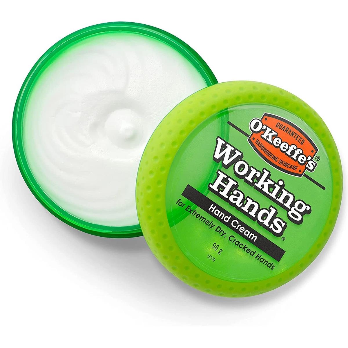 O Keeffes Working Hands Hand Cream Intensive Moisturiser For Dry And Cracked Skin Glycerin Unscented 96g - Image 3
