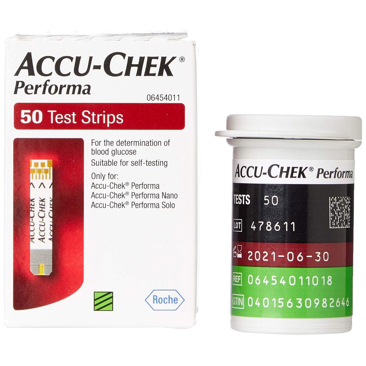 Performa Blood Glucose Test Strips 50 Count for Glucose Meters