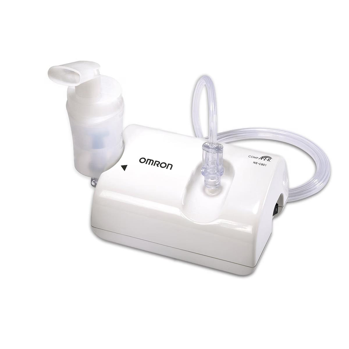Omron CompAir Compressor Nebuliser Quiet Operation Virtual Valve Technology Lower Airway Therapy Home Use