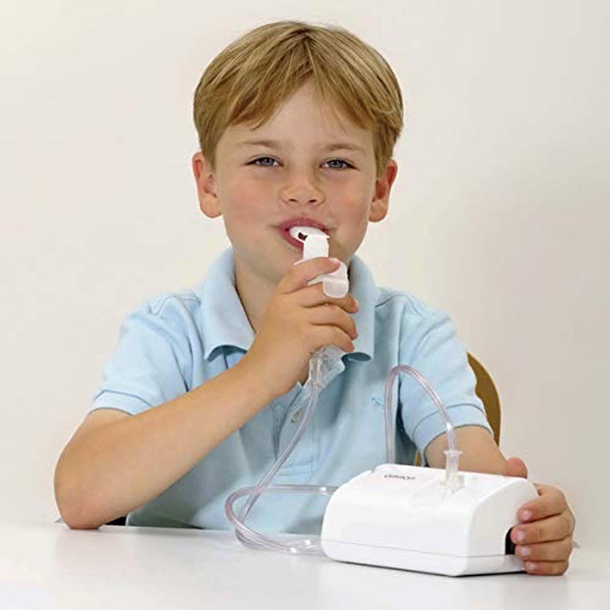 Omron CompAir Compressor Nebuliser Quiet Operation Virtual Valve Technology Lower Airway Therapy Home Use - Image 4