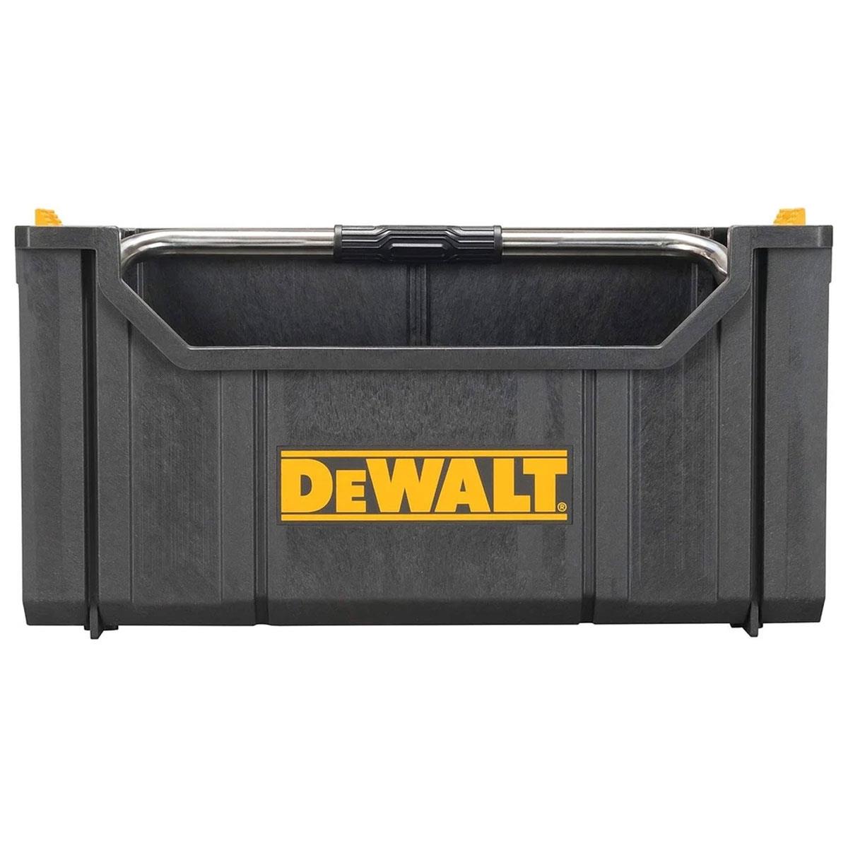 Dewalt ToughSystem DS280 Open Storage Tote with Handle 29.5kg Capacity Stackable Modular Tool Box - Image 4