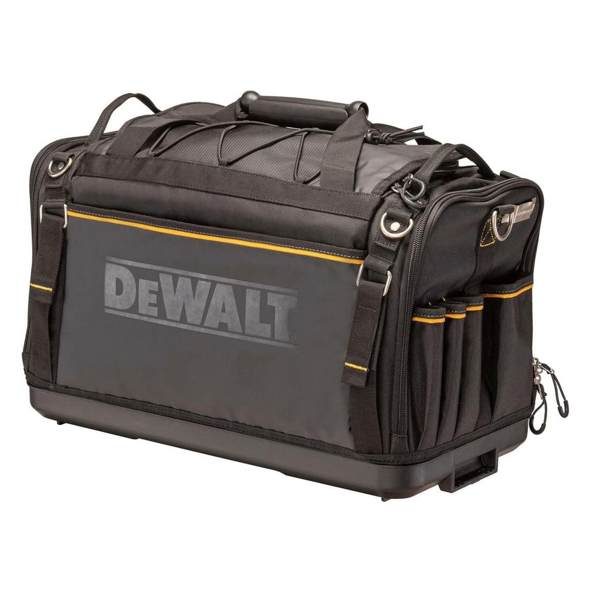 Dewalt TOUGHSYSTEM Soft Tool Bag 560mm 74L Heavy Duty Polyester Black with Zipper - Image 4