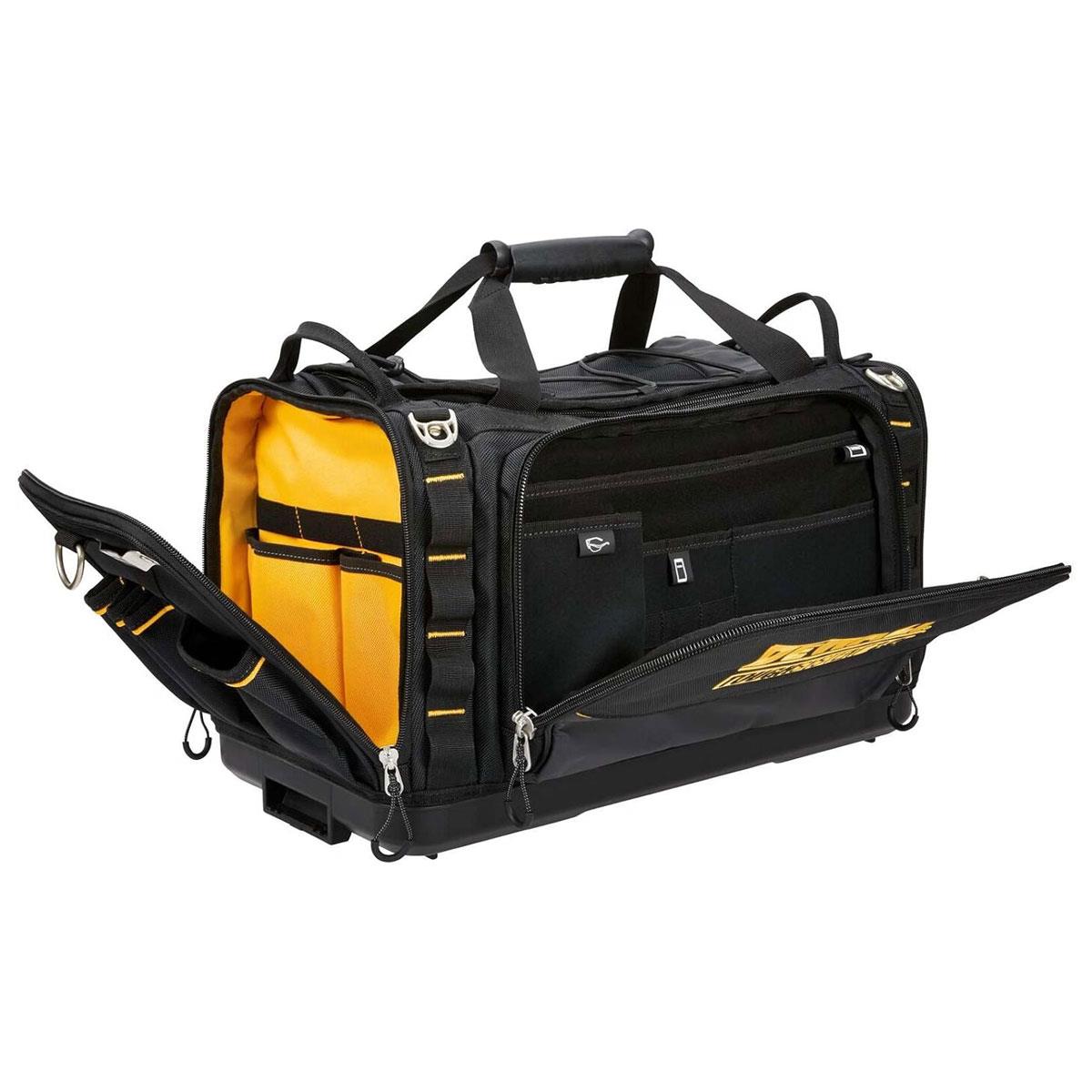Dewalt TOUGHSYSTEM Soft Tool Bag 560mm 74L Heavy Duty Polyester Black with Zipper - Image 8